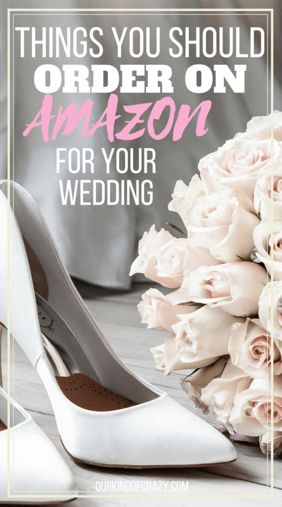 Things You Should Order On Amazon For Your Wedding 