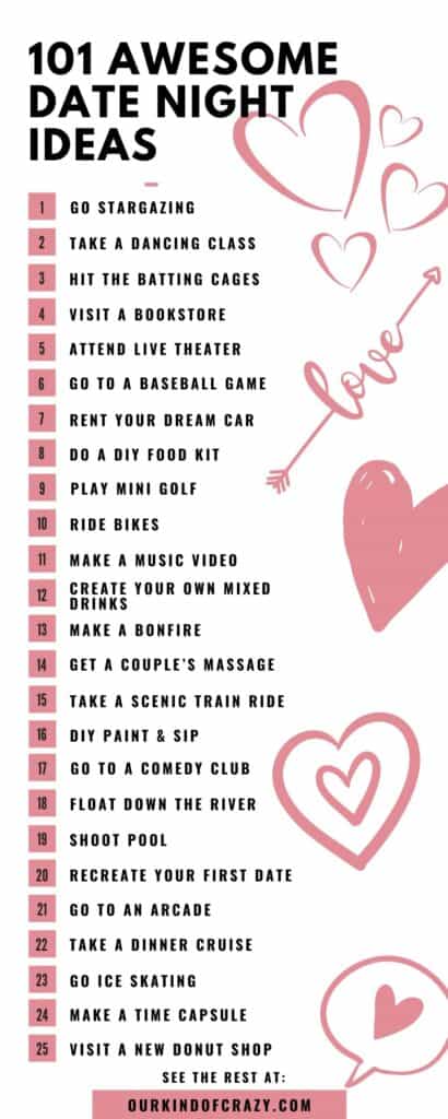 101 Awesome Date Night Ideas