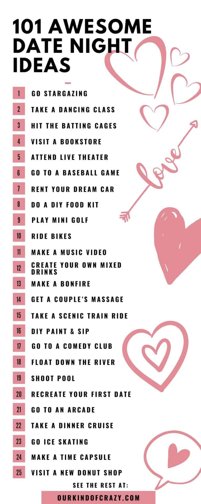 Date Ideas You'll Want To Try! {Over 1000 ideas!}